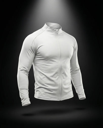 Chaqueta deportiva con cierre completo