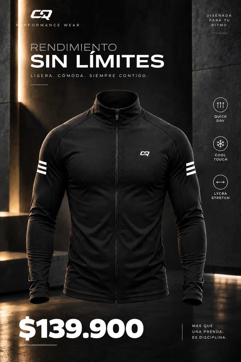 Chaqueta deportiva.