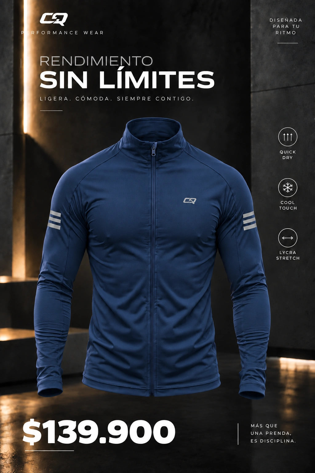 Chaqueta deportiva.