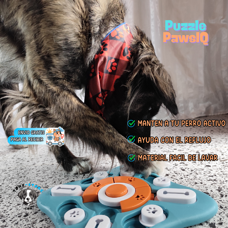 🍖PuzzlePawsIQ® 🧠 Tablero interactivo para perros🐶